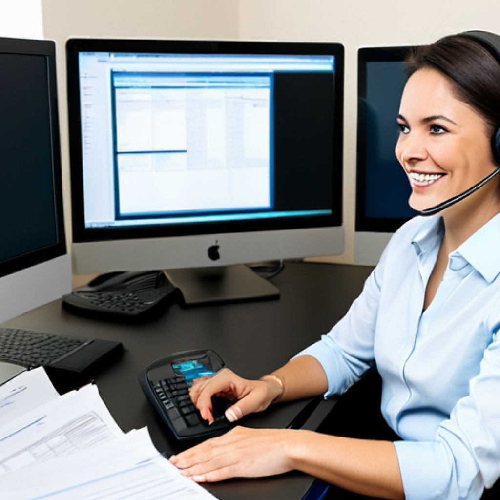 세무사로서의 고객 신뢰 구축 - Proactive Communication**

"A CPA in a professional office setting, smiling warmly while talking on ...