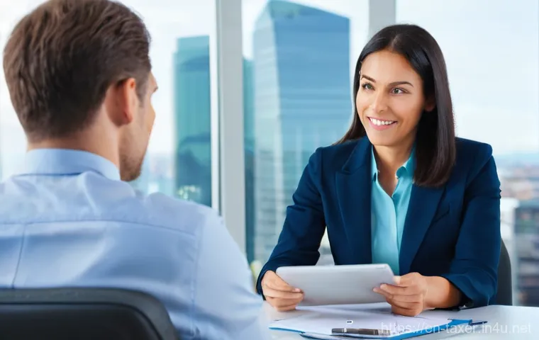 세무사 실무 경험 쌓는 법 - **Prompt:** A diverse tax professional, appearing in their late 20s or early 30s, with a focused exp...