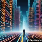 세무사와 국제 조세 협약 활용 - **Prompt 1: The Labyrinth of Global Finances**
    A wide shot of a diverse business professional, m...