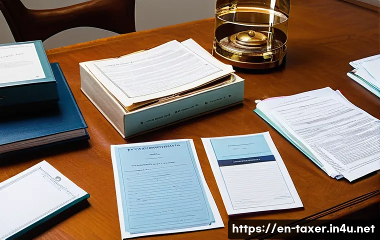 세무사와 상속세 절차 관리 - **Prompt 1: Demystifying the Estate**
    A diverse, multi-generational family (adults and older tee...